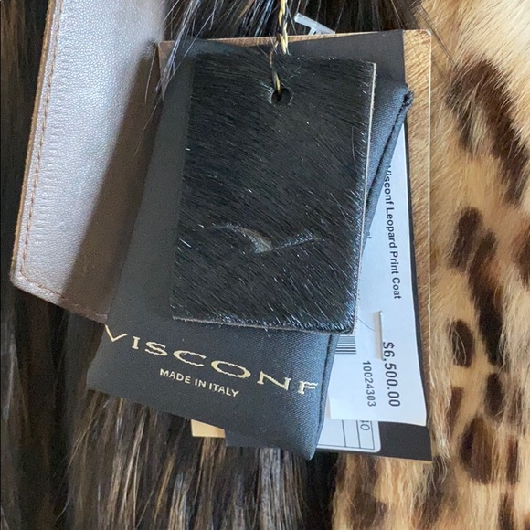 Visconf Leopard Print Coat - Picture 2 of 8